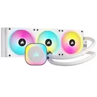 Image of Corsair Hydro Series iCUE Link H150i RGB White Performance Liquid CPU Cooler - 360mm (CW-9061006-WW)