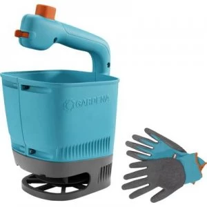 Image of GARDENA 00431-33 Handheld gritter Spread (range) 100 up to 400cm 1.80 l