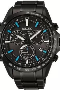 Image of Mens Seiko Astron GPS Chronograph Radio Controlled Solar Powered Watch SSE013J1