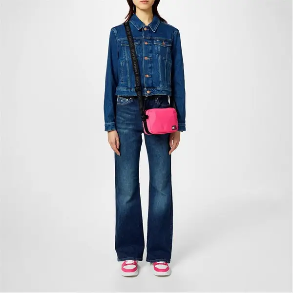 Image of Tommy Jeans Sylvia High Rise Flared Jeans - Blue 26 R