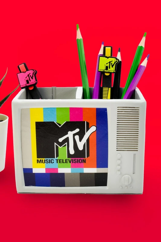 Image of Blue Sky MTV Desk Tidy Multi