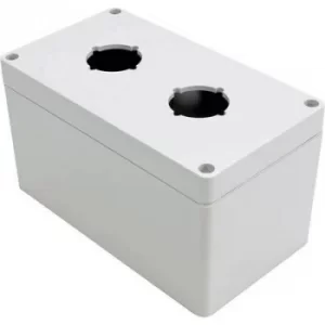 Image of Hammond Electronics 1554PB2D 1554PB2D Universal enclosure 160 x 90 x 90 Polycarbonate (PC) Grey