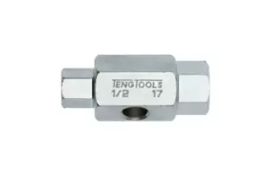 Image of Teng Tools DP1716 Drain Plug Socket: 17mm Hex x 1/2" Hex