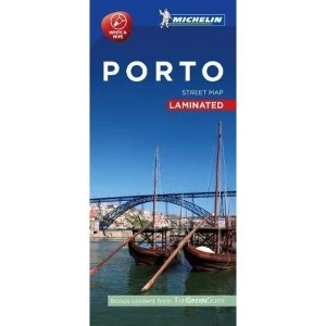 Image of Porto - Michelin City Map 9212 Laminated City Plan Sheet map 2017