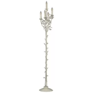 Image of Linea Verdace Chelange 5 Light Multi Arm Floor Lamp Beige Gray