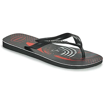 Image of Havaianas STAR WARS mens Flip flops / Sandals (Shoes) in Black