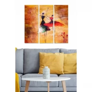 Image of MDF394574092 Multicolor Decorative MDF Painting (3 Pieces)