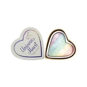 Image of I Heart Makeup Unicorn Heart Rainbow Highlighter Multi