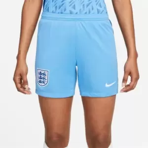 Image of Nike England Away Shorts 2023 Womens - Blue
