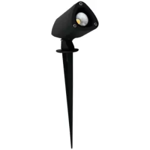 Image of Dalhousie Outdoor Spike Sandy Black Aluminium, Glass LED 3W 303Lm 3000K IP65 - Merano