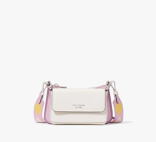 Image of Double Up Colorblocked Crossbody