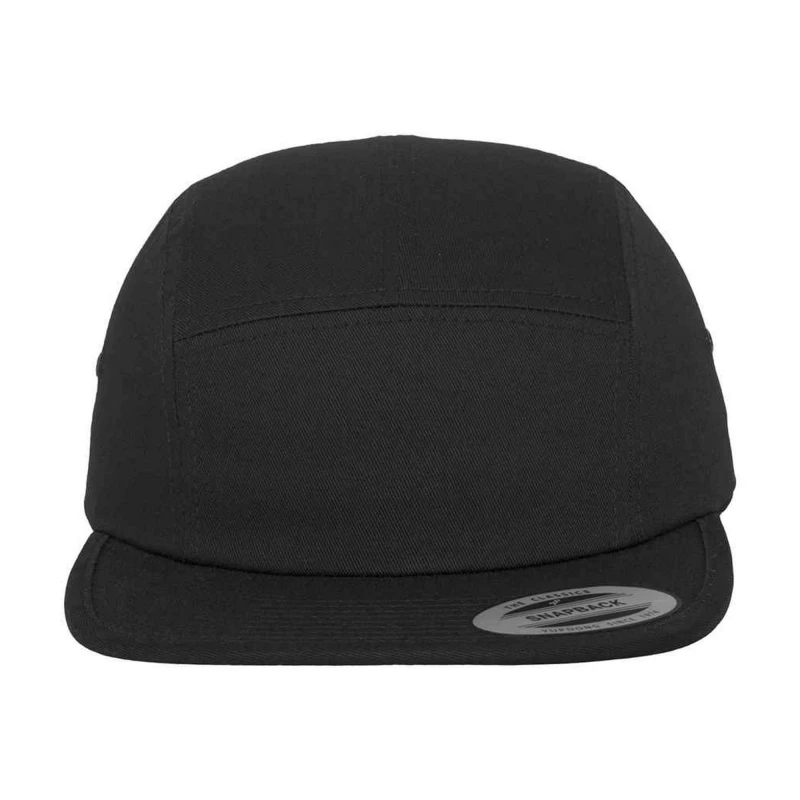 Image of Flexfit Flexfit Men Jockey Cap in Black One Size Male 5063107597908