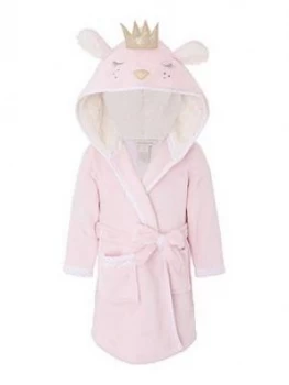 Image of Monsoon Baby Girls Bear Robe - Pink