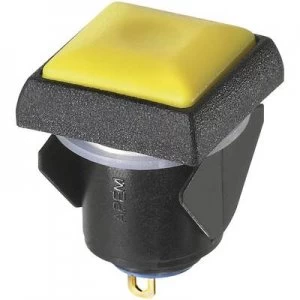 Image of APEM IQC1S4B2 Pushbutton switch 24 Vdc 0.1 A 1 x OffOn latch