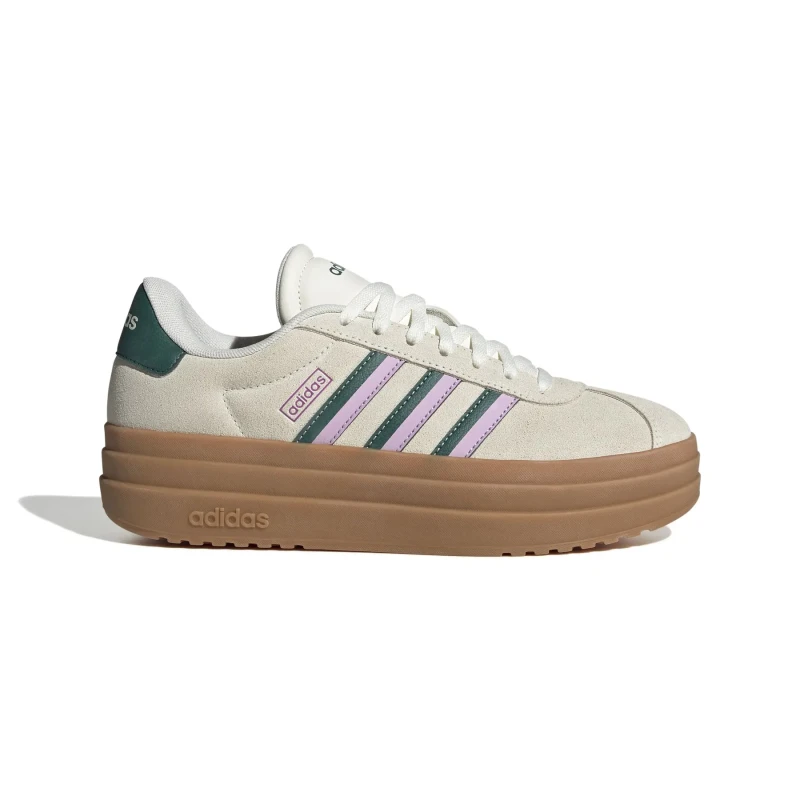 Image of adidas VL COURT BOLD womens Shoes (Trainers) in Beige