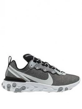 Image of Nike React Element 55 Se - Grey/White