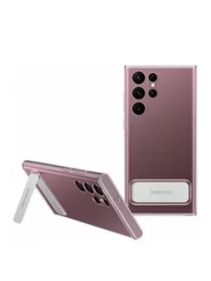 Image of Samsung Clear Standing Cover For Galaxy S22 Ultra