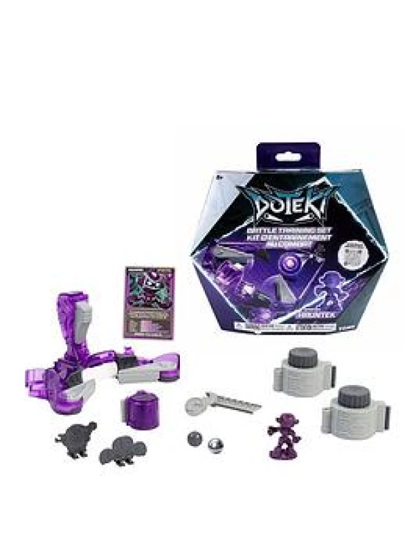 Image of TOMY Doteki Battle Set Spiritek Multiplayer Action Game for Kids with High-Speed Battle Controller 4 Elemental Factions Collectable Champions Heal