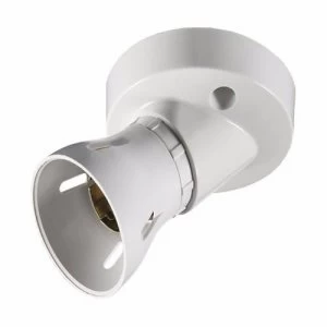 Image of KnightsBridge T2 Angled 3 Terminal Bayonet Cap BC Batten Lamp Holder Fitting