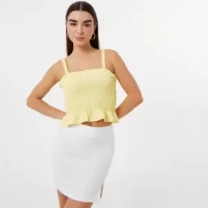 Image of Jack Wills Shirred Cami Top - Multi