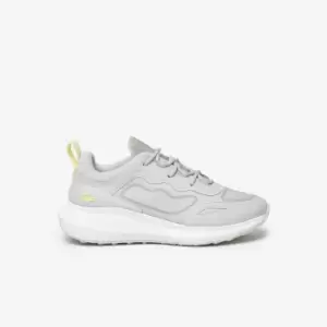 Image of Womens Lacoste Active 4851 Textile Trainers Size 5 UK Grey / White