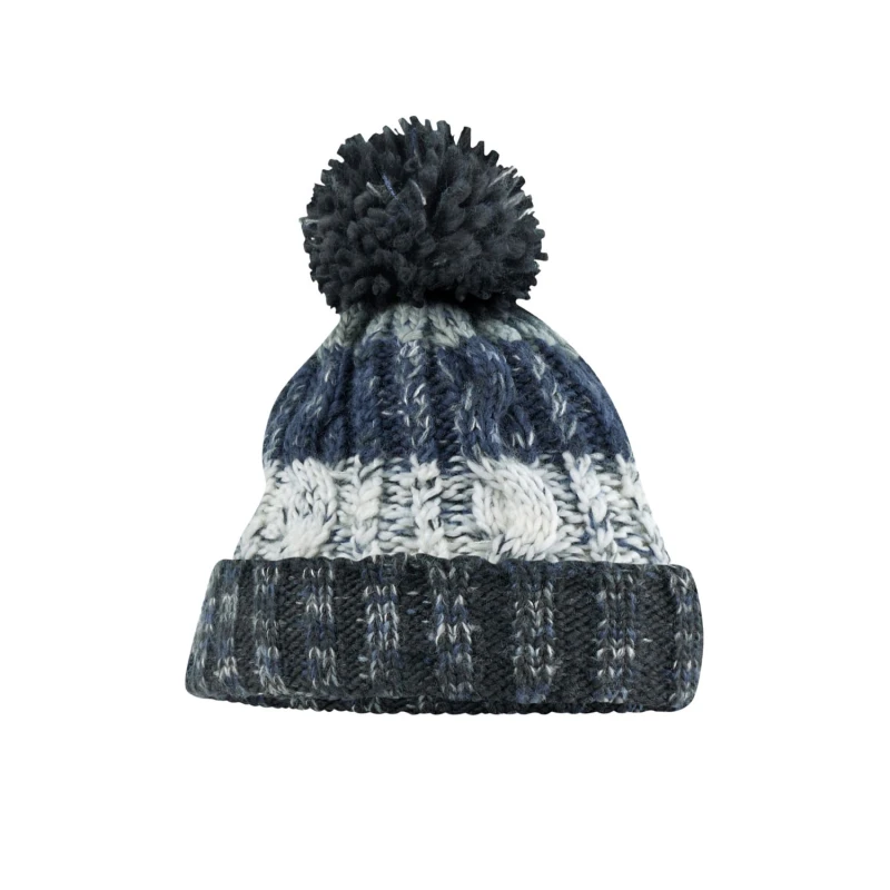 Image of Beechfield Beechfield Men Corkscrew Beanie in Orange Orange One Size Male 5063425911141