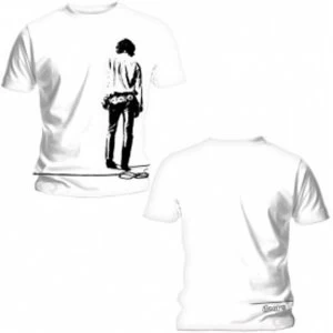 Image of The Doors Solitary Mens White T Shirt: Medium