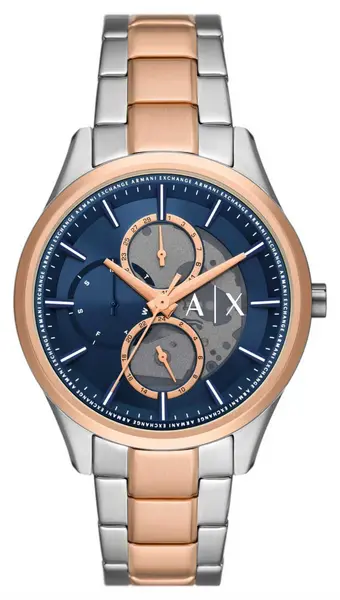 Image of Armani Exchange AX1874 Mens (42mm) Blue Dial / Two-Tone Watch