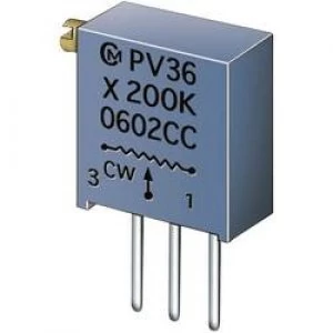 Image of Murata PV36X202C01B00 Cermet Trimming Potentiometer PV 36 P