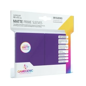 Image of Gamegenic Matte Prime 100 Sleeves Purple
