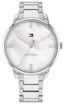 Image of Tommy Hilfiger 1782544 Womens Mother-of-Pearl Dial Watch