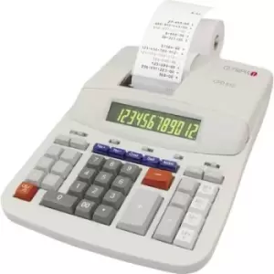 Image of Olympia CPD 512 Calculator with built-in printer Beige Display (digits): 12 mains-powered (W x H x D) 210 x 67 x 295 mm