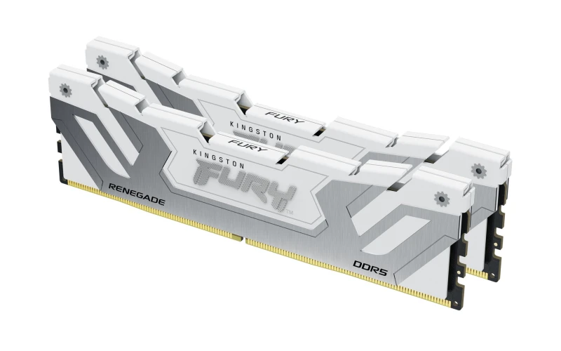 Image of Kingston Technology Kingston FURY Renegade 48GB DDR5 8400MHz RAM Desktop Memory for Gaming - White KF584CU40RWK2-48