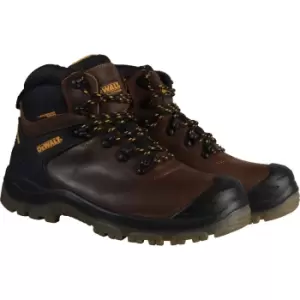 Image of DEWALT Newark Waterproof Safety Hiker Boots Brown Size 12