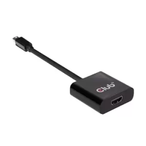 Image of CLUB3D Mini DisplayPort 1.2 to HDMI 2.0 Ultra HD Active Adapter