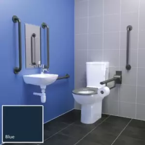 Image of Contour 21+ Doc M Blue Rails Close Coupled Left Hand S0683LI - 228816