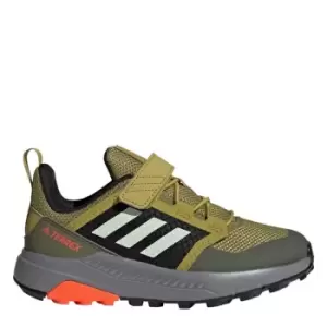 Image of adidas Terrex Trailmaker Hiking Shoes Kids - Pulse Olive / Linen Green / Im