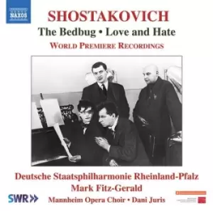 Image of Shostakovich The Bedbug/Love and Hate by Dmitri Shostakovich CD Album