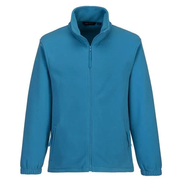 Image of Portwest Mens Aran Fleece F205AQRS Colour: Aqua