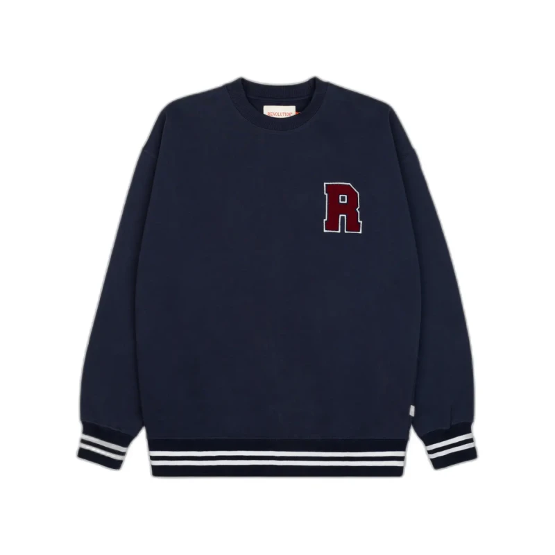 Image of Revolution Sweatshirt Revolution Bleu Male L