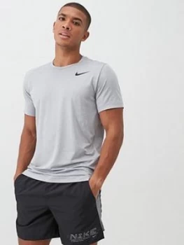 Image of Nike Hyperdry Short Sleeve T-Shirt - Grey