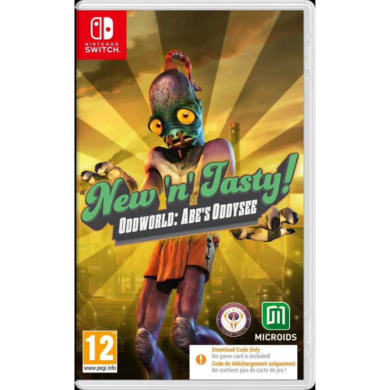 Image of Maximum Games MAXIMUM Oddworld: New n Tasty NSW unisex Mint