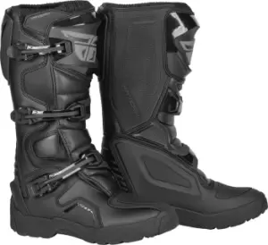 Image of Fly Racing Maverik Enduro Boots, black, Size 45, black, Size 45