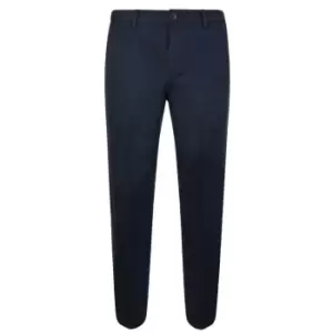 Image of Boss Stanino Slim Fit Smart Stretch Trousers - Blue
