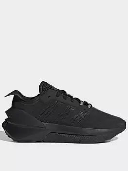 Image of adidas Sportswear Unisex Junior Avryn Trainers - Black, Size 4 Older