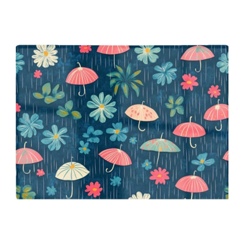 Image of Warren Reed Designer Umbrellas In Spring Chopping Board