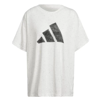 Image of adidas Sportswear Future Icons Winners 3.0 T-Shirt - White Melange