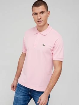 Image of Lacoste Classic Fit L.12.12 Polo Shirt - Pink, Size L, Men
