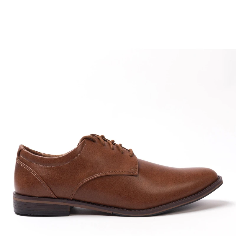 Image of Giorgio Bryant Derby Men Shoes - Brown Brown 6