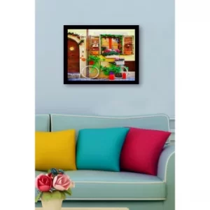 Image of SC0579 Multicolor Decorative Framed MDF Painting